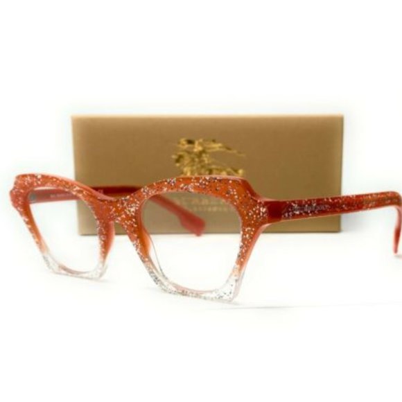 Burberry Women's Glitter Pink Eyeglasses! - Picture 1 of 3